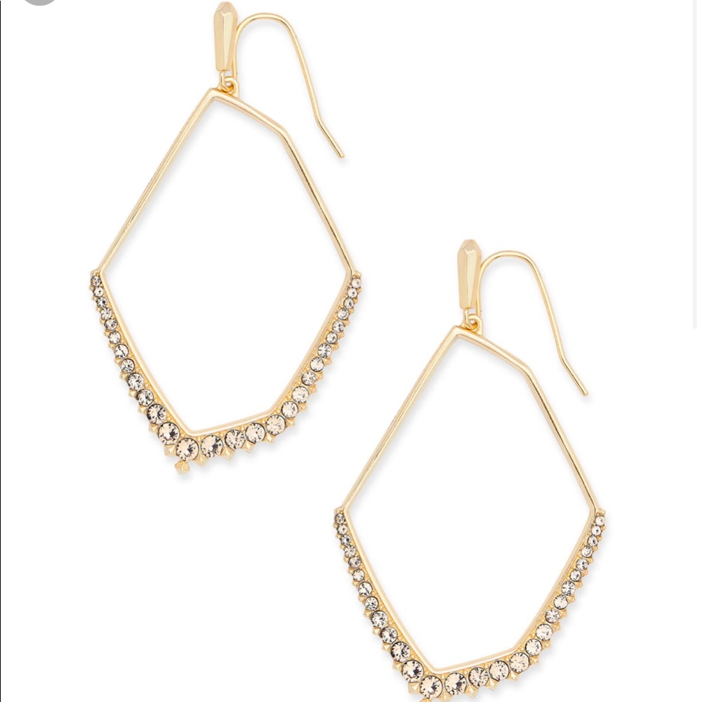 Kendra Scott Nell Gold Hoops